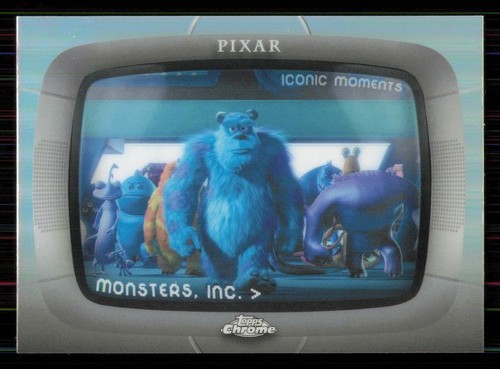 Sulley topps chrome pixar - sulley,
