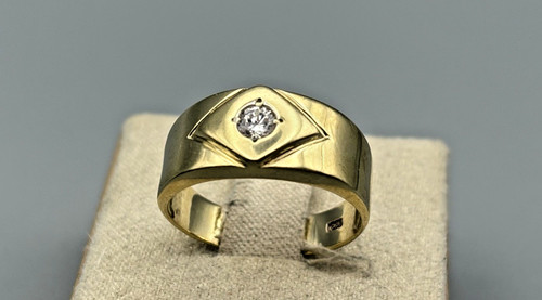 Anello oro con zirconi - anello,