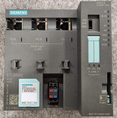 Cpu siemens simatic im151 8 - simatic, dp