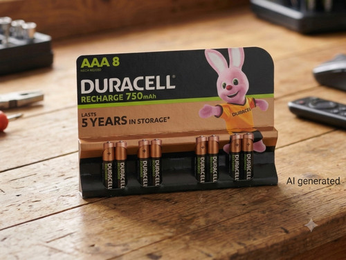 Batterie duracell aaa 750mah - 8,