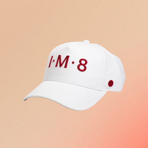 Cappellino bianco im8 edizione - bianco,
